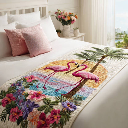 Chill-a-mingo Quilted Bed Runner NCU0PT8486