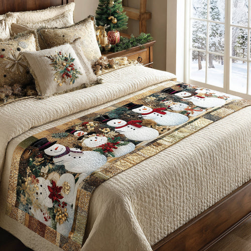 Chilly Cheer Companions Quilted Bed Runner NCU0DV8596