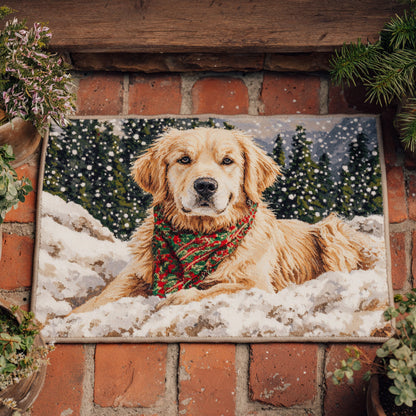 Chilly Golden Retriever Doormat NCU0HH650
