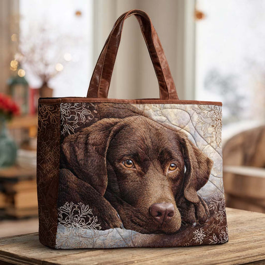Labrador Quilted Tote Bag NCU0VT231