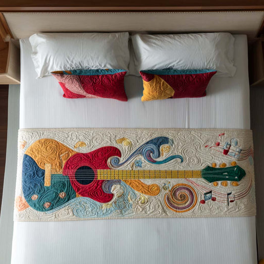 Chord Whisper Quilted Bed Runner NCU0PT9485