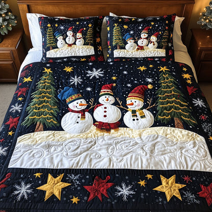 Christmas 3-Piece Quilted Bedding Set NCU0VT67