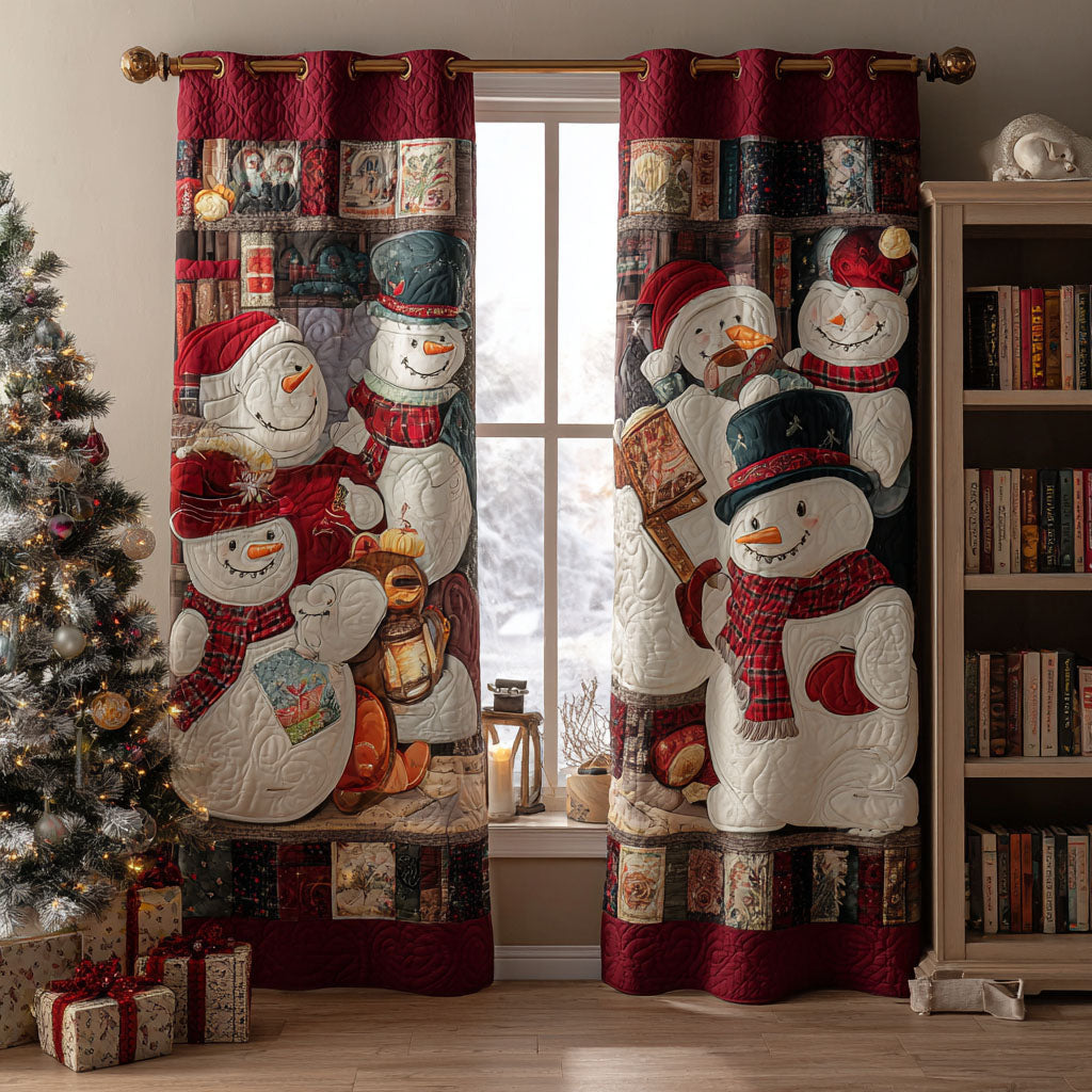 Christmas Blessings Quilted Curtains NCU0PT10199