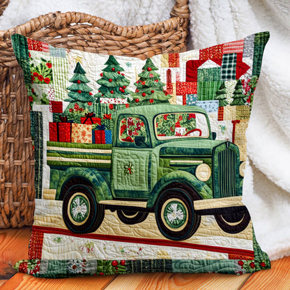 Christmas Carrier Quilted Pillow Case NCU0DV998