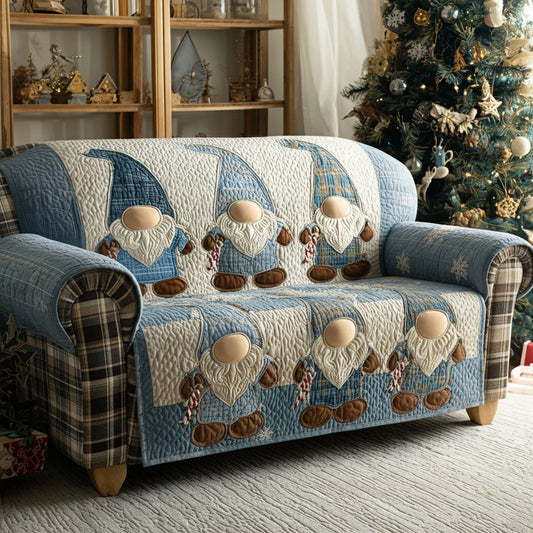 Christmas Cuties Quilted Sofa Cover NCU0PT10465