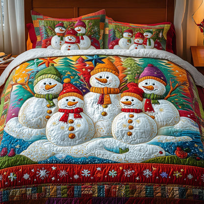 Christmas Dream 3-Piece Quilted Bedding Set NCU0NT2482