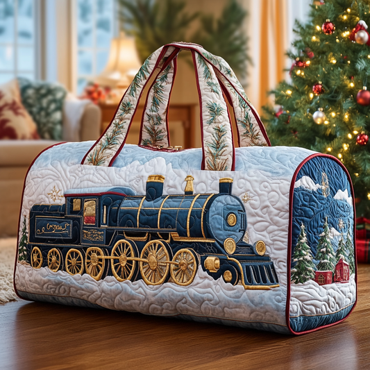 Christmas Express Quilted Duffle Bag NCU0DK9974