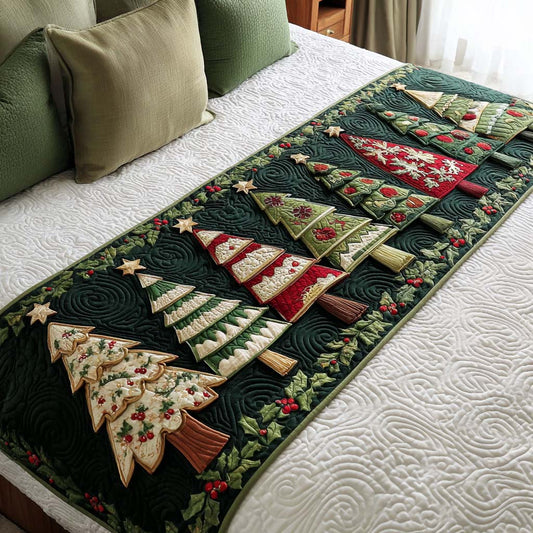 Christmas Quilted Bed Runner NCU0VT252