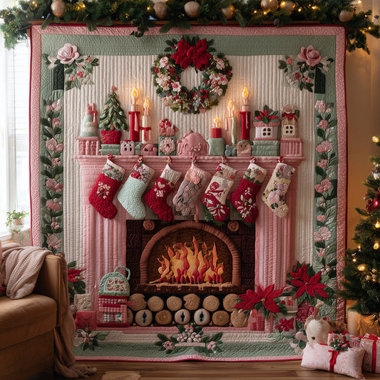 Christmas Glow Quilted Blanket NCU0TH3526