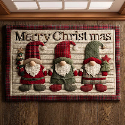 Christmas Gnome Trio Doormat NCU0NT10774