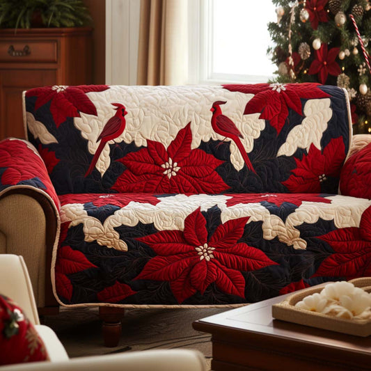 Christmas Joy Quilted Sofa Cover NCU0NT10750