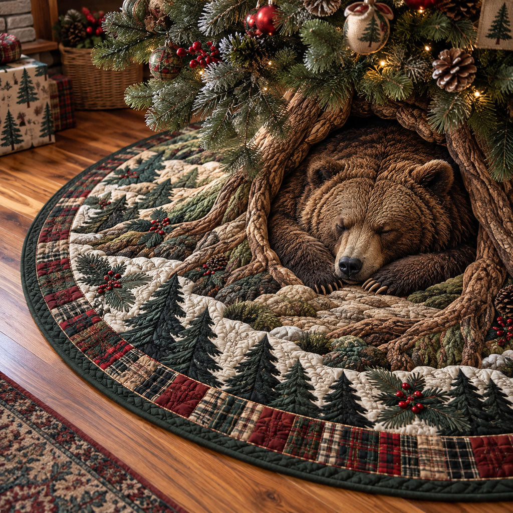 Christmas Magic Underfoot Christmas Quilted Tree Skirt NCU0PT12220