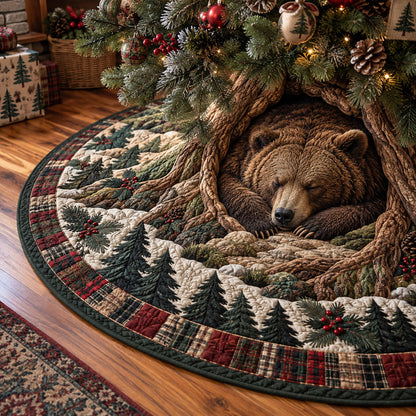 Christmas Magic Underfoot Christmas Quilted Tree Skirt NCU0PT12220