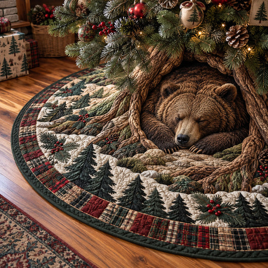 Christmas Magic Underfoot Christmas Quilted Tree Skirt NCU0PT12220