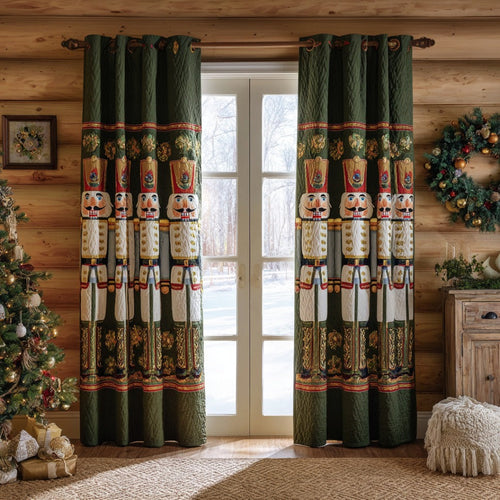 Christmas Parade Quilted Curtains NCU0DV8564