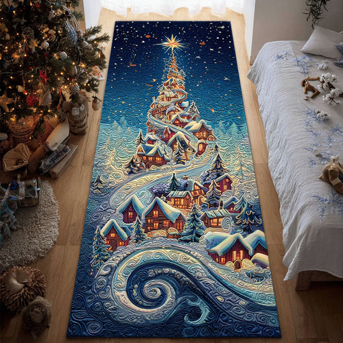 Christmas Star Lane Runner Carpet NCU0PT10773