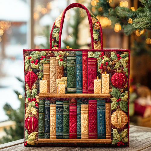 Christmas Tales Quilted Tote Bag NCU0TD637