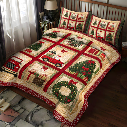 Christmas Toy Dreams 3-Piece Quilted Bedding Set NCU0TL1606
