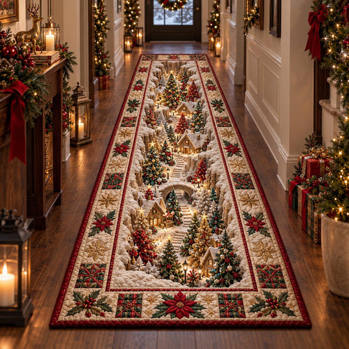 Christmas Tree Walk Runner Carpet NCU0DV10213