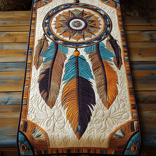Circle of Dreams Quilted Table Runner NCU0PT3069