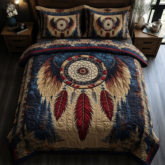 Circle of Hope 3-Piece Quilted Bedding Set NCU0PT7370
