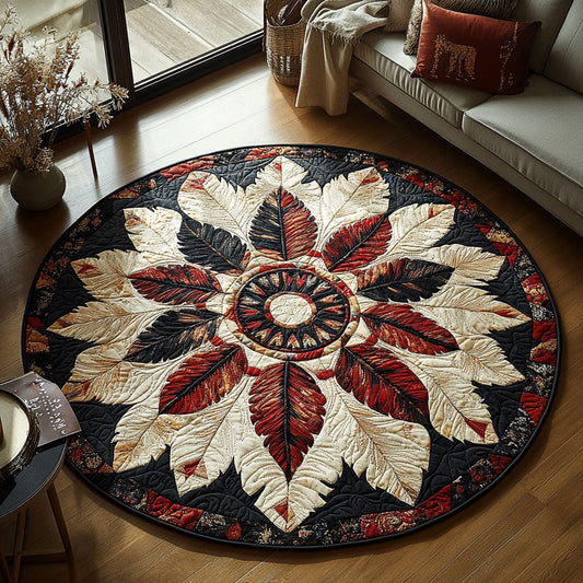 Circle of Life Quilted Round Mat NCU0PT7052