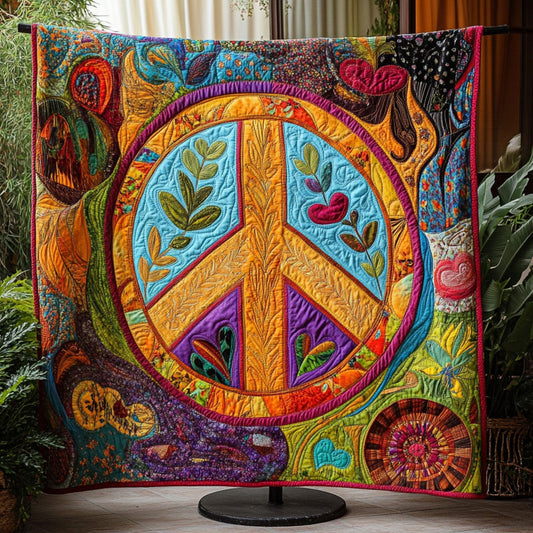 Circle of Tranquility Quilted Blanket NCU0PT5519