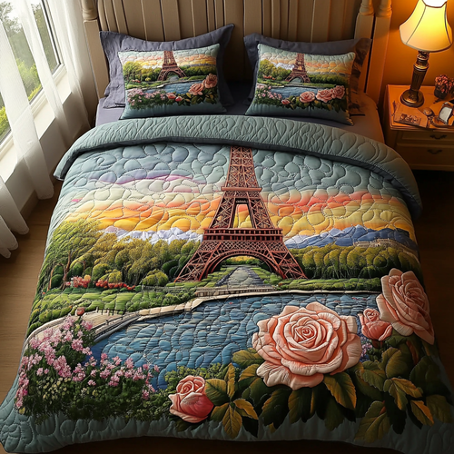 City Lights 3-Piece Quilted Bedding Set NCU0DV5074