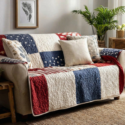Classic Comfort Quilted Sofa Cover NCU0NT11981