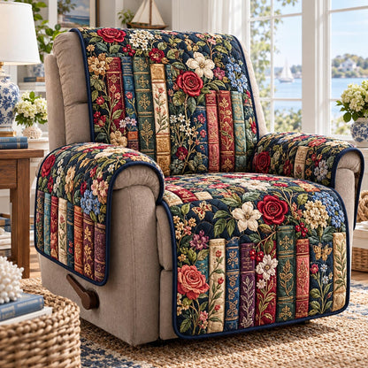 Classic Garden Library Quilted Sofa Cover NCU0DV10333
