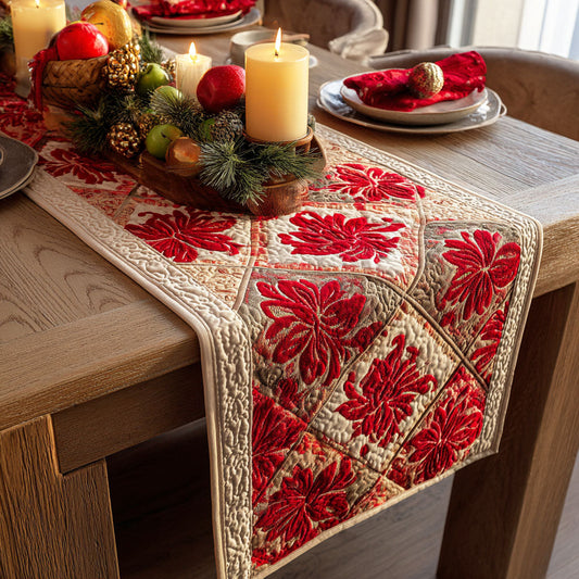 Classic Garden Quilted Table Runner NCU0TD2349