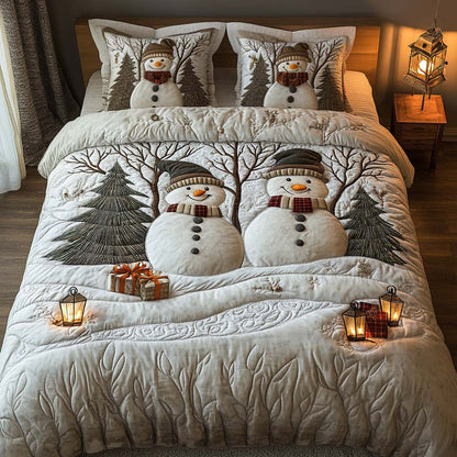 Classic Holiday 3-Piece Quilted Bedding Set NCU0NT11155