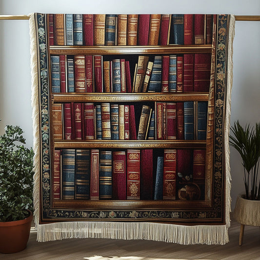 Classic Leatherbound Collection Woven Sofa Blanket NCU0NT4748