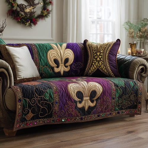Classic Mardi Quilted Sofa Cover NCU0DV9175