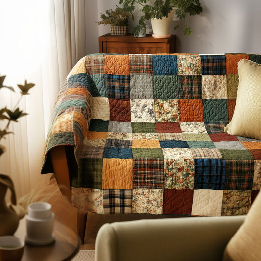 Classic Mix Quilted Sofa Cover NCU0NT12147