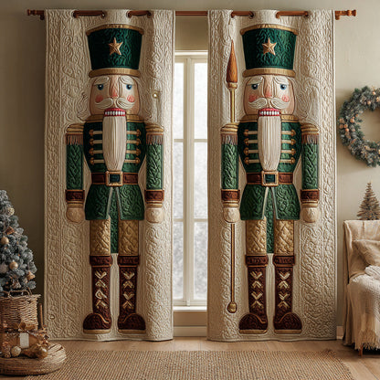 Classic Nutcracker Quilted Curtains NCU0DV8567