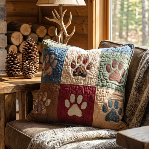 Classic Paw Quilted Pillow Case NCU0PT10987