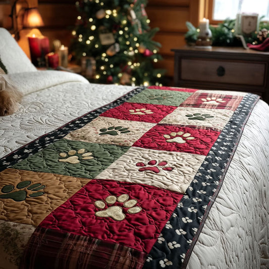 Classic Pawpatch Quilted Bed Runner NCU0TV1179