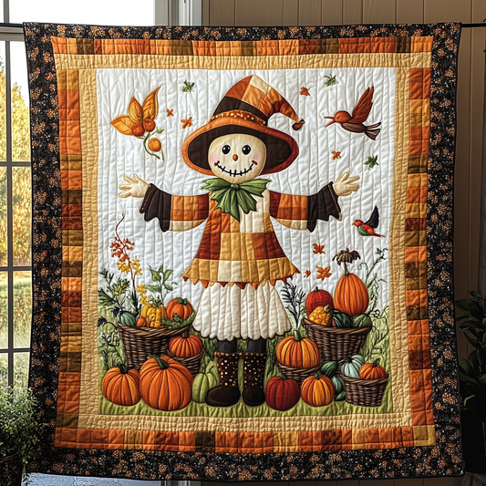 Classic Scarecrow Quilted Blanket NCU0DK9113