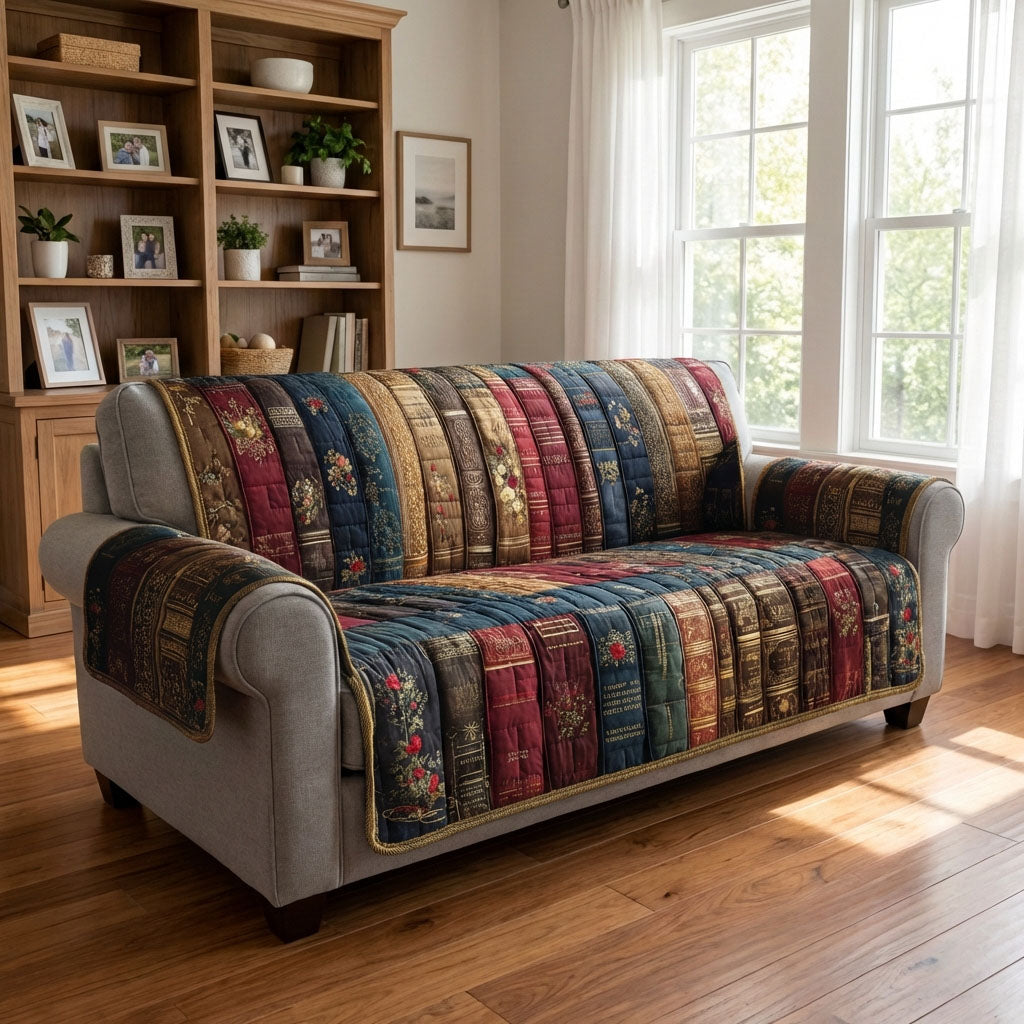 Classic Volumes Quilted Sofa Cover NCU0DK12158