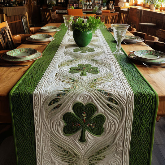 Clover Aura Quilted Table Runner NCU0PT11306