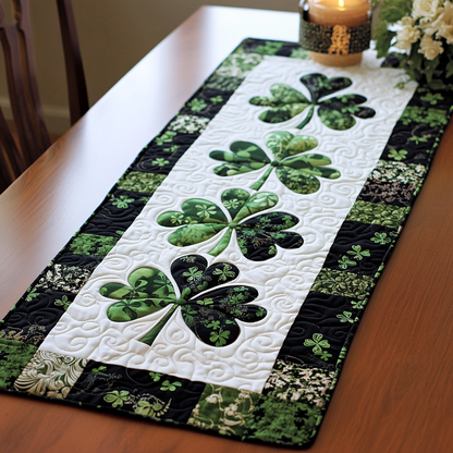 Clover Patch Quilted Table Runner NCU0VH3004