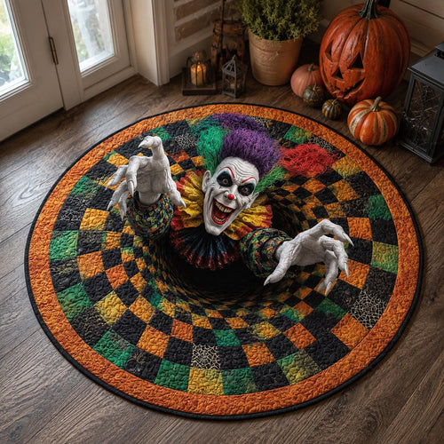 Clown Abyss Quilted Round Mat NCU0DV9891