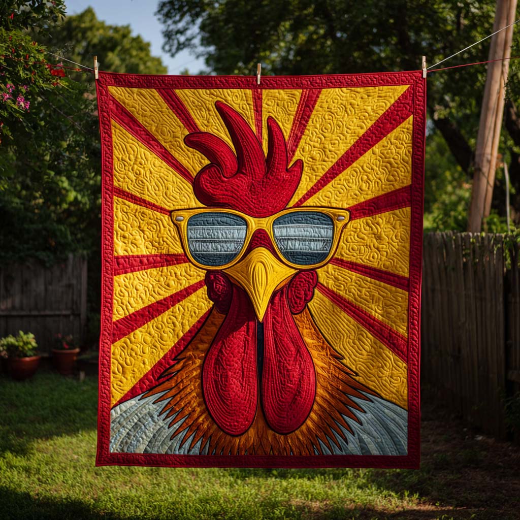 Cluck Swag Quilted Blanket NCU0XD001