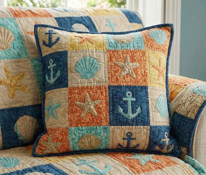 Coastal Living Quilted Pillow Case NCU0DV9512