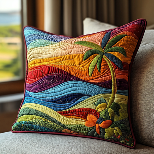 Coastal Breeze Quilted Pillow Case NCU0DV4397