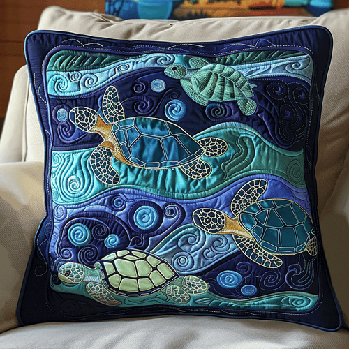 Coastal Calm Quilted Pillow Case NCU0TL649