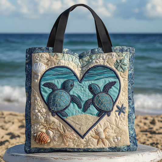 Coastal Calm Quilted Tote Bag NCU0DV6804