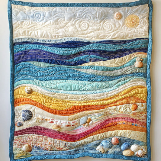 Coastal Charm Quilted Blanket NCU0NT7256
