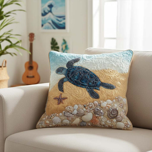Coastal Charm Quilted Pillow Case NCU0PT9703